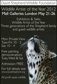 Mall Galleries, London - Wildlife Artist of the Year Fifth Annual Exhibition - Galleries magazine - May 12