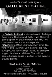 Two contemporary galleries hireable separately or together