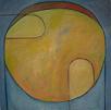 Untitled Drum 2008, Oil on Linen, 130 x 130 cms.