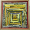 mixed media on canvas