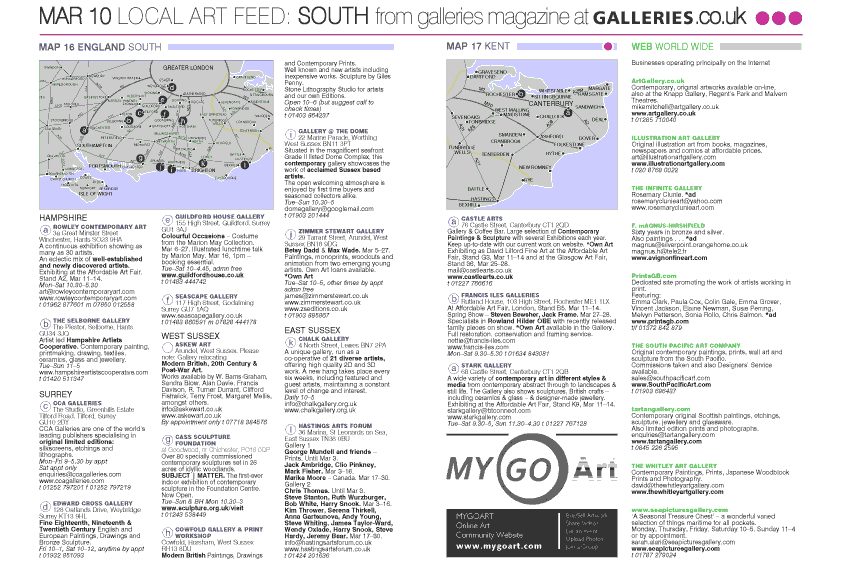 Galleries March  2010 map-pdf