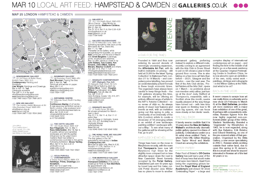 Galleries March  2010 map-pdf