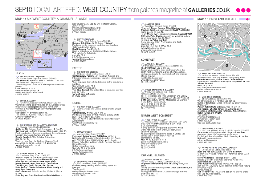 Galleries September  2010 map-pdf