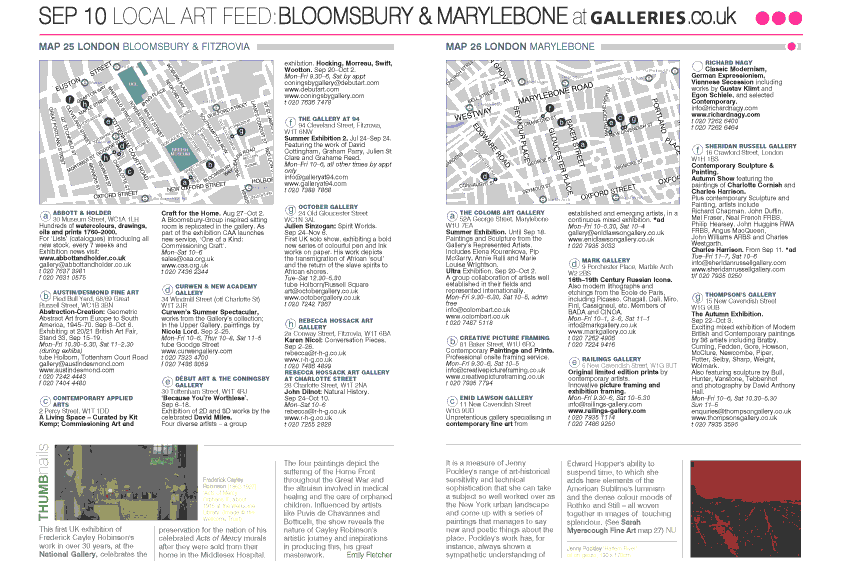 Galleries September  2010 map-pdf