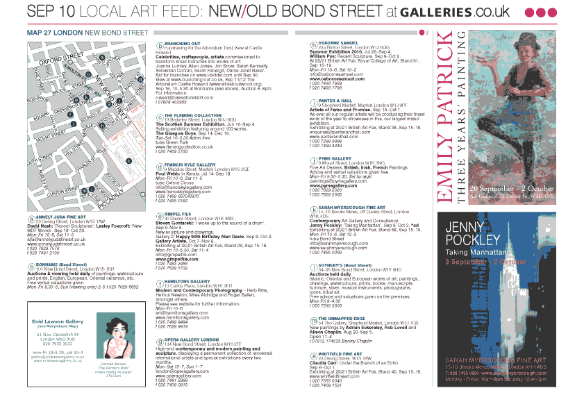Galleries September  2010 map-pdf