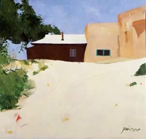 White Roof, Picuris Pueblo | Charles jamieson